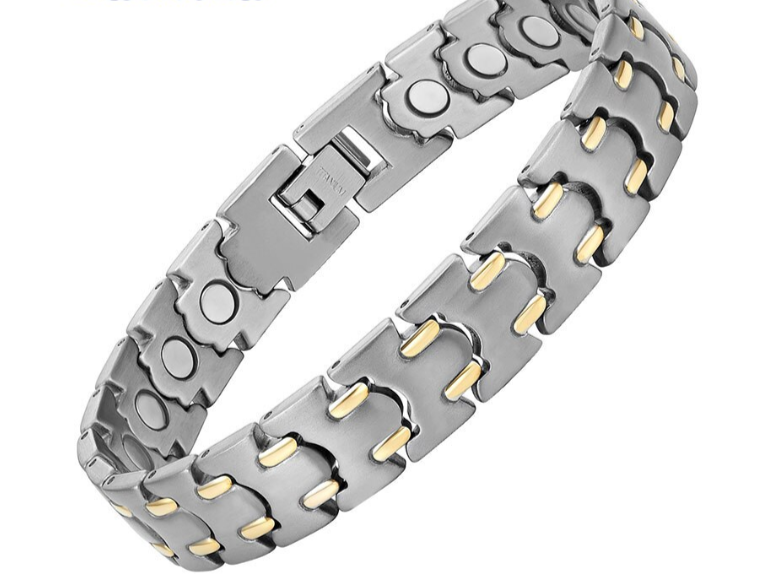 Qray titanium deals biomagnetic bracelet