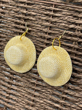 Load image into Gallery viewer, Earrings | Replica Cordobes Straw Hat
