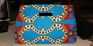 Clutch Ethnic Wax Fabric Handmade Clutch