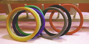 Non-Slip Thin Rubber Bangle