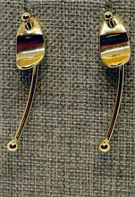 Load image into Gallery viewer, Earrings Studded Stem Danglers
