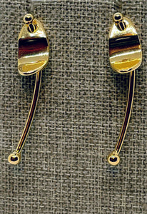 Earrings Studded Stem Danglers