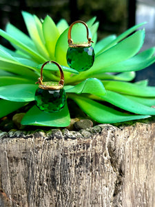 Earrings Austrian Crystal Balls