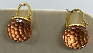 Earrings Austrian Crystal Balls