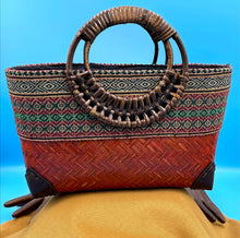 Load image into Gallery viewer, Handbag Woven Rattan
