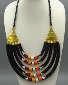 Necklace 30" Beaded Masai