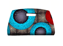 Load image into Gallery viewer, Clutch Ethnic Wax Fabric Handmade Clutch
