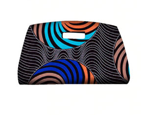 Clutch Ethnic Wax Fabric Handmade Clutch