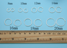 Load image into Gallery viewer, 10mm Sterling Silver Huggie Hoops
